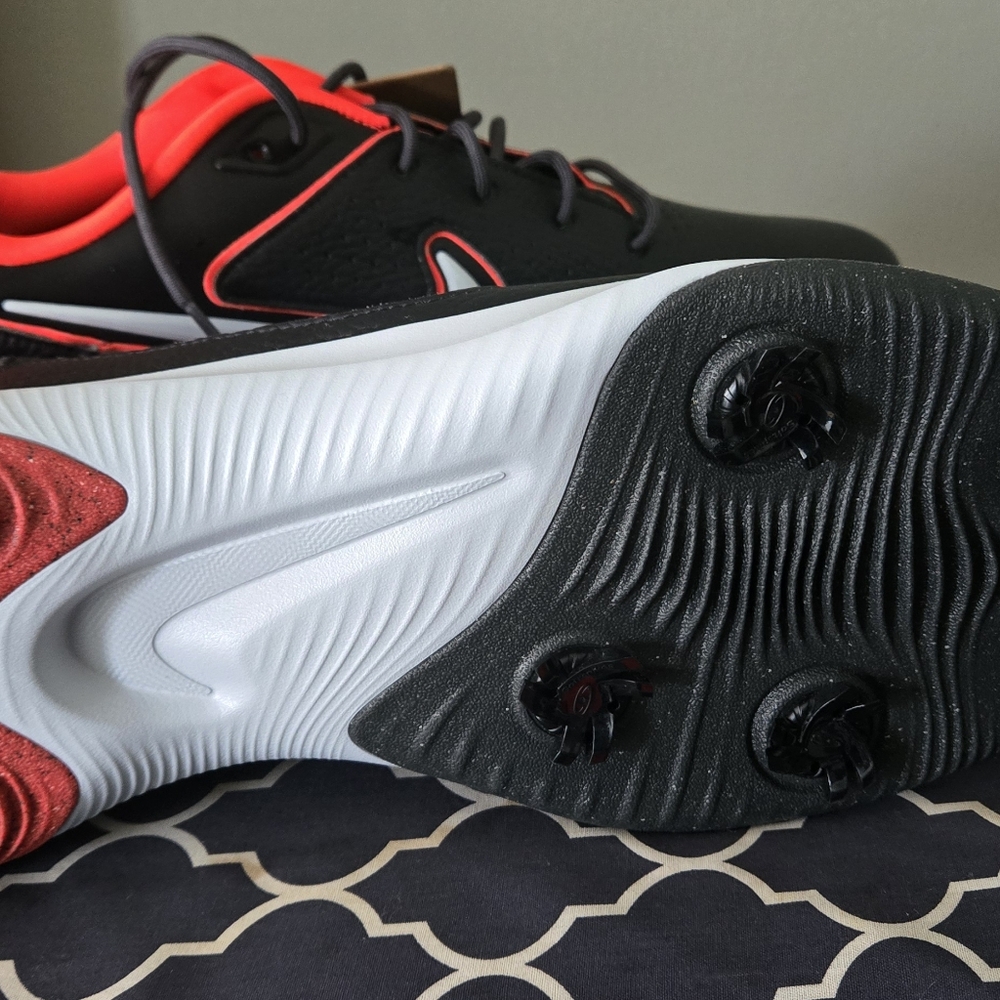 Nike Air Zoom Victory Pro 3 Golf Shoes Men's Sz 14  DV6800-005 Crimson Platinum - Picture 8 of 10